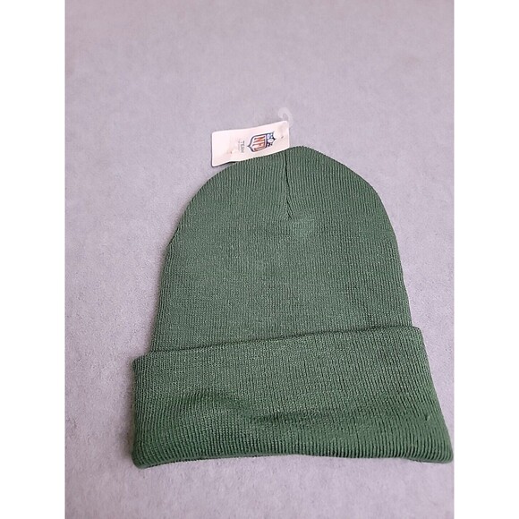 Men's New York Jets Fanatics Green Core Fundamental Cuffed Knit Hat - Picture 4 of 7